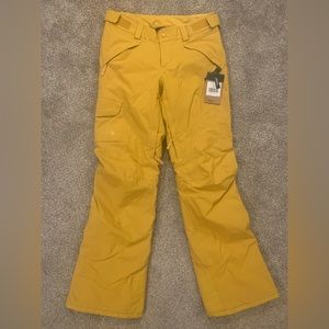 North face women’s freedom insulated pants NWT- golden spice - M long